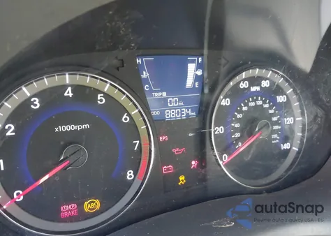 2013 Hyundai Accent Gls из США, поврежденный, VIN KMHCT4AE6DU406512